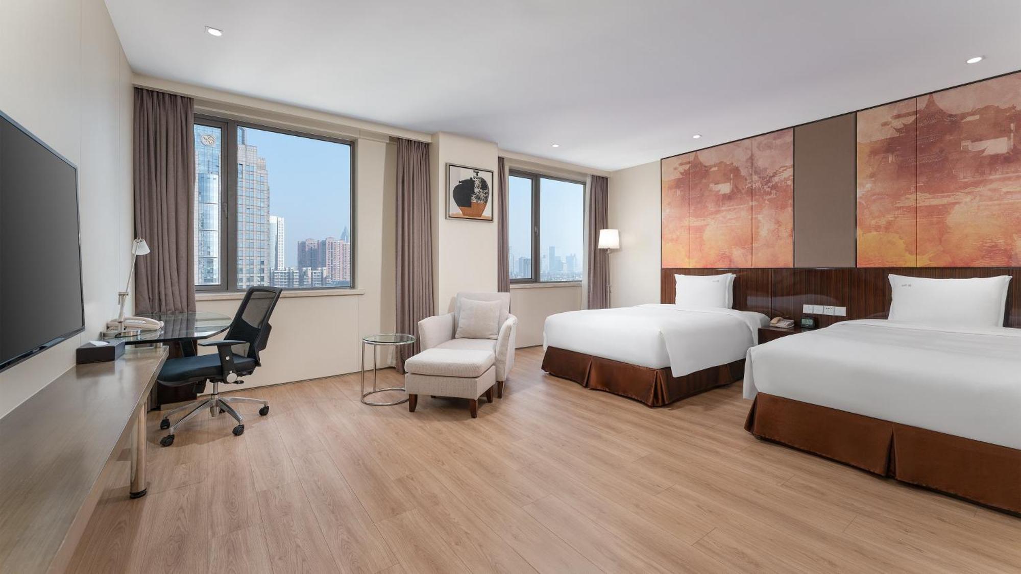 Holiday Inn Nanjing Aqua City, an IHG Hotel Bagian luar foto